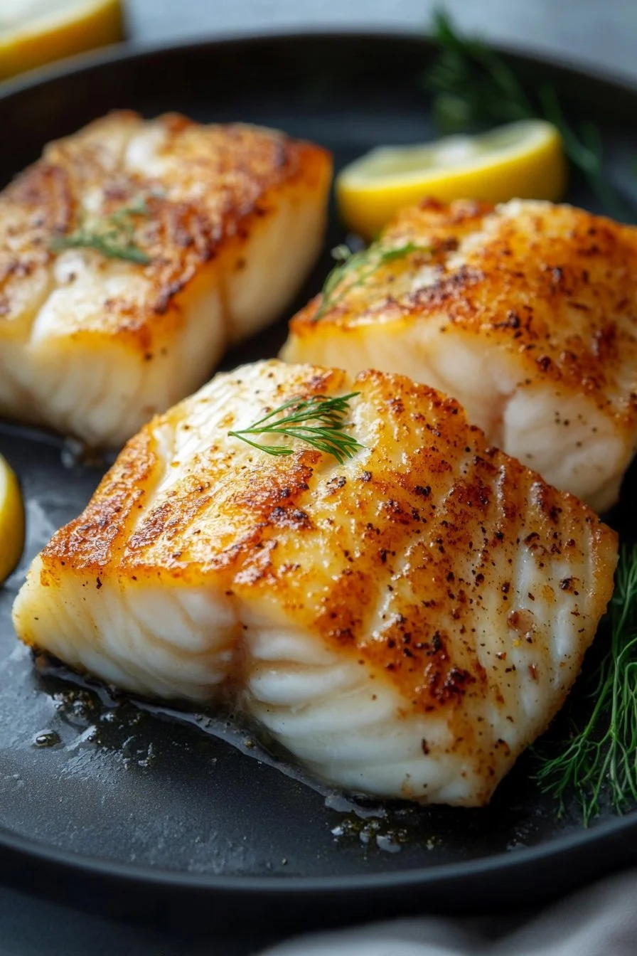 Pan Fried Cod Fish