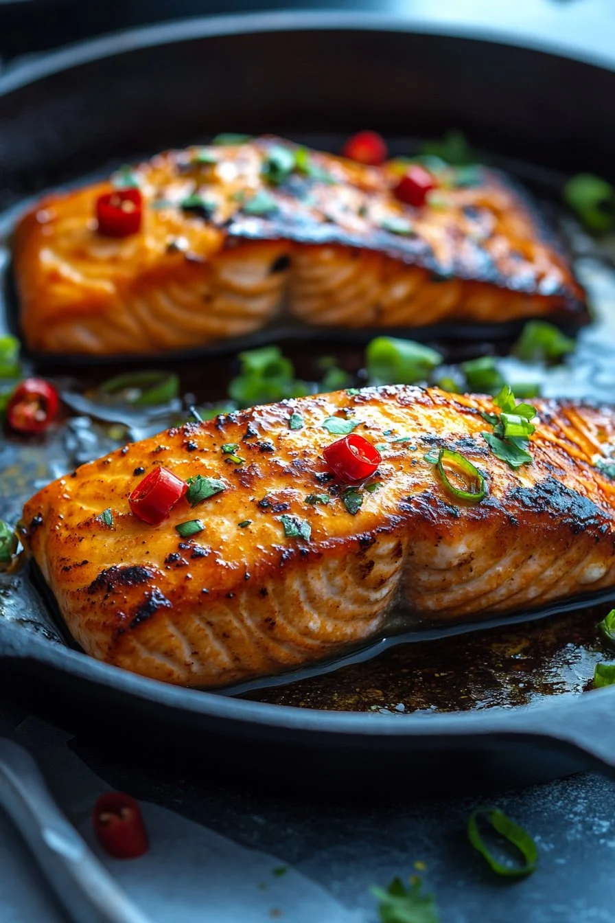 Pan-Fried Sweet Chilli Salmon