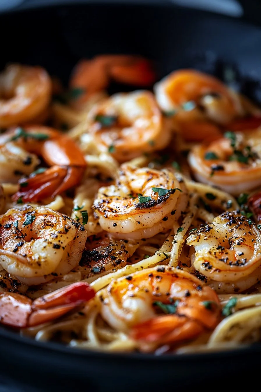 Perfect Shrimp Scampi Pasta Bake