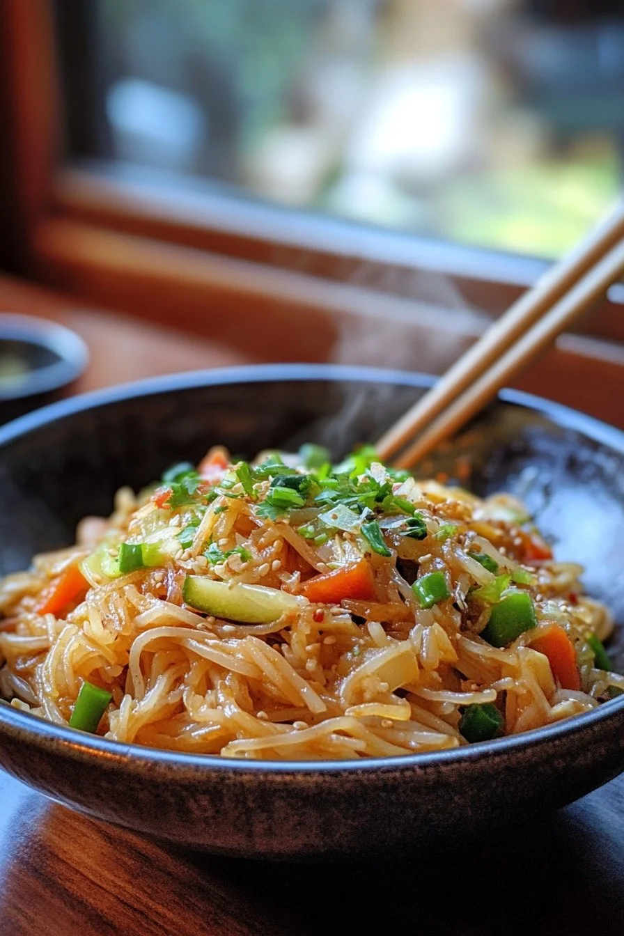 Rice Noodle Stir-Fry
