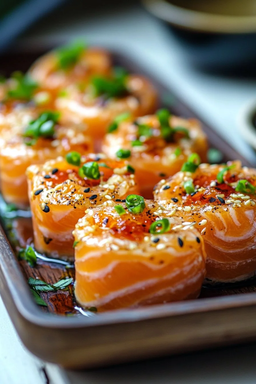 Salmon Sushi Bake