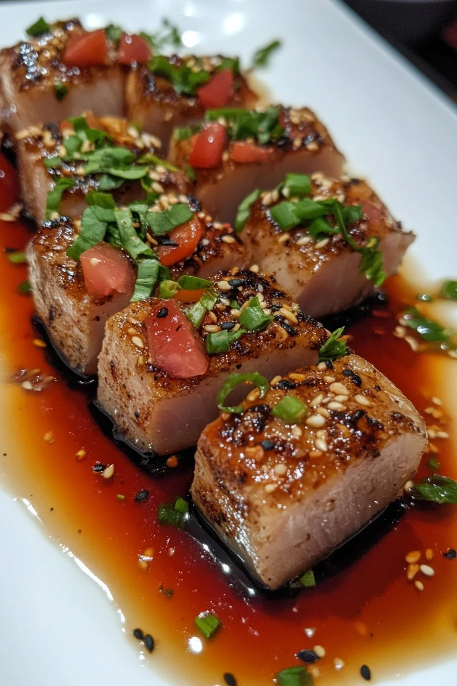 Seared Ahi Tuna with Asian-Inspired Flavors