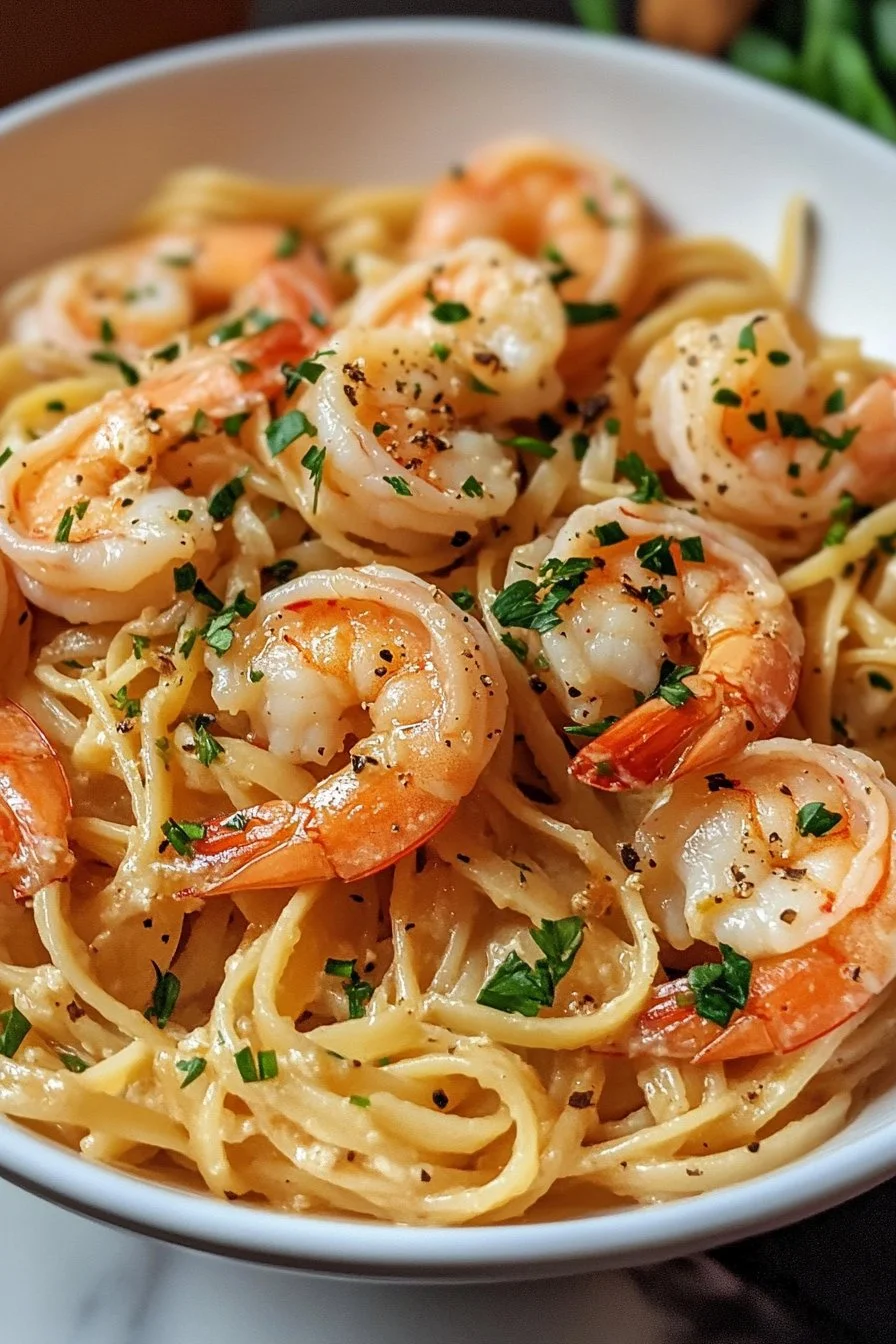 Shrimp Linguine
