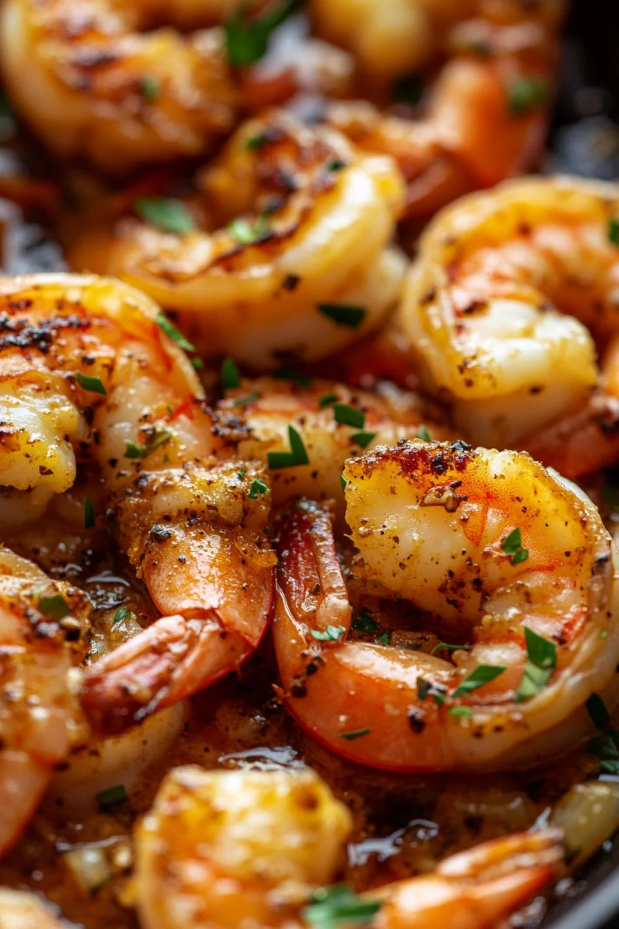 Spicy Garlic Butter Shrimp