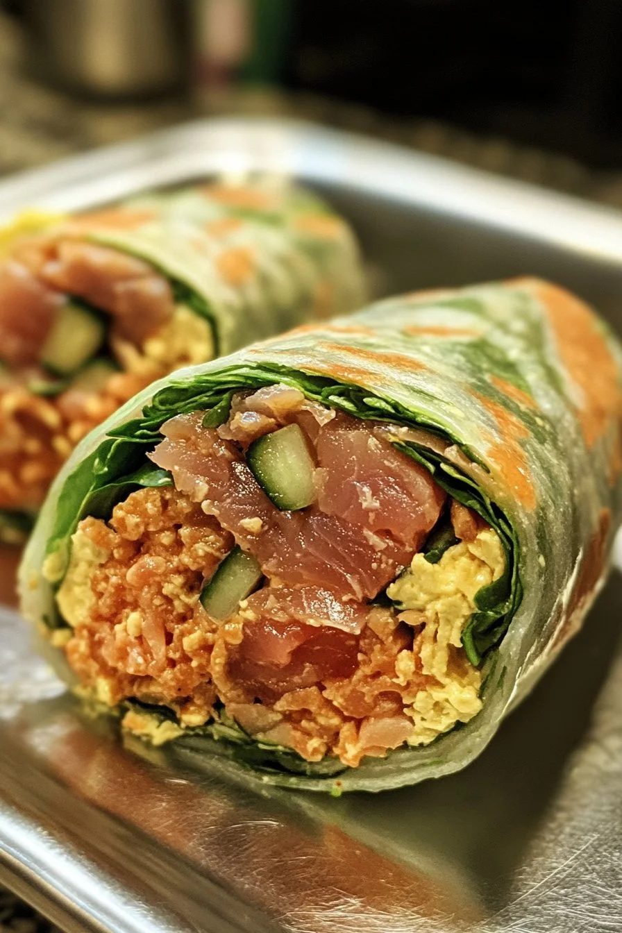 Spicy Tuna Wraps