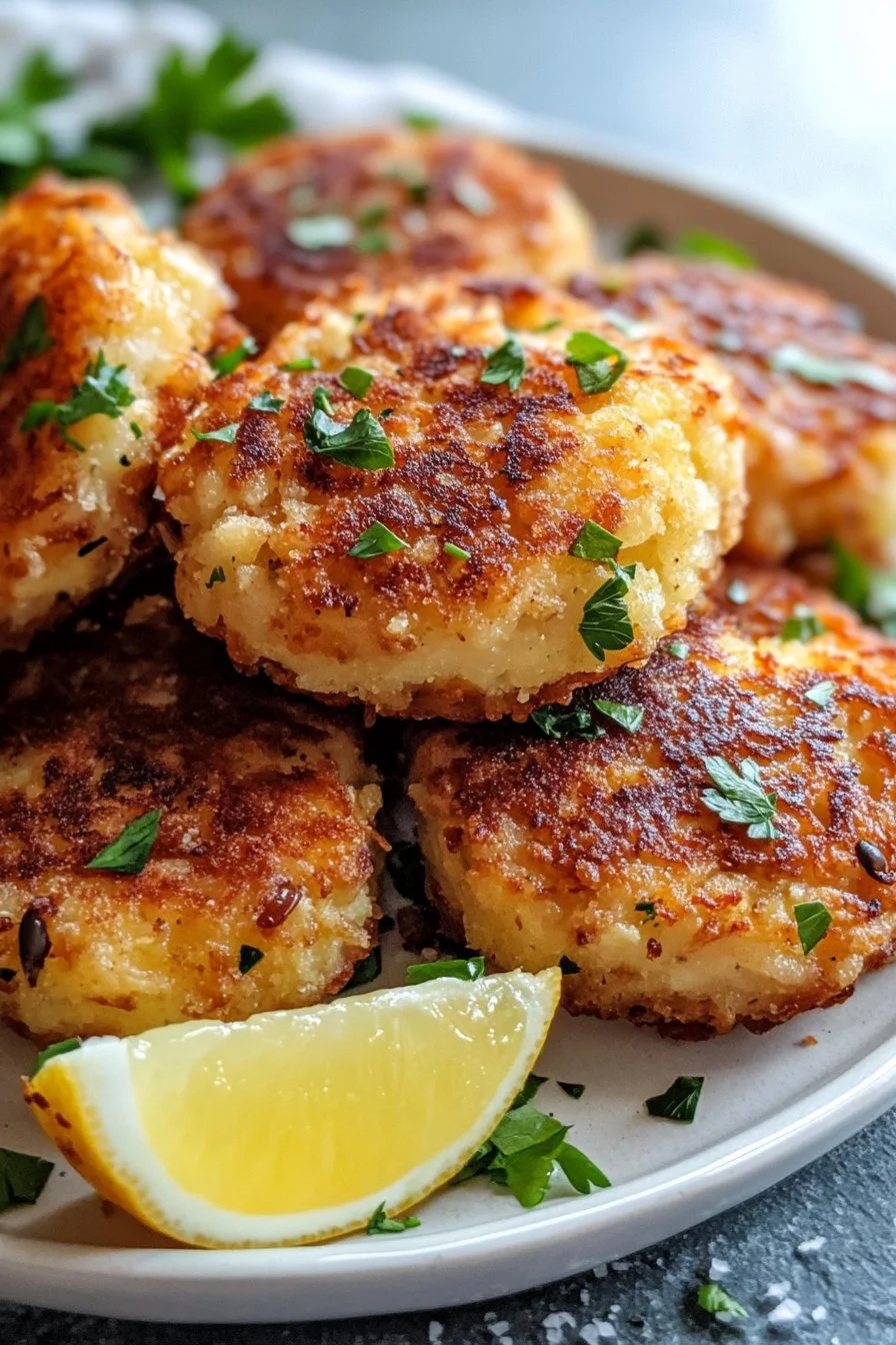 Tuna Melt Fritters