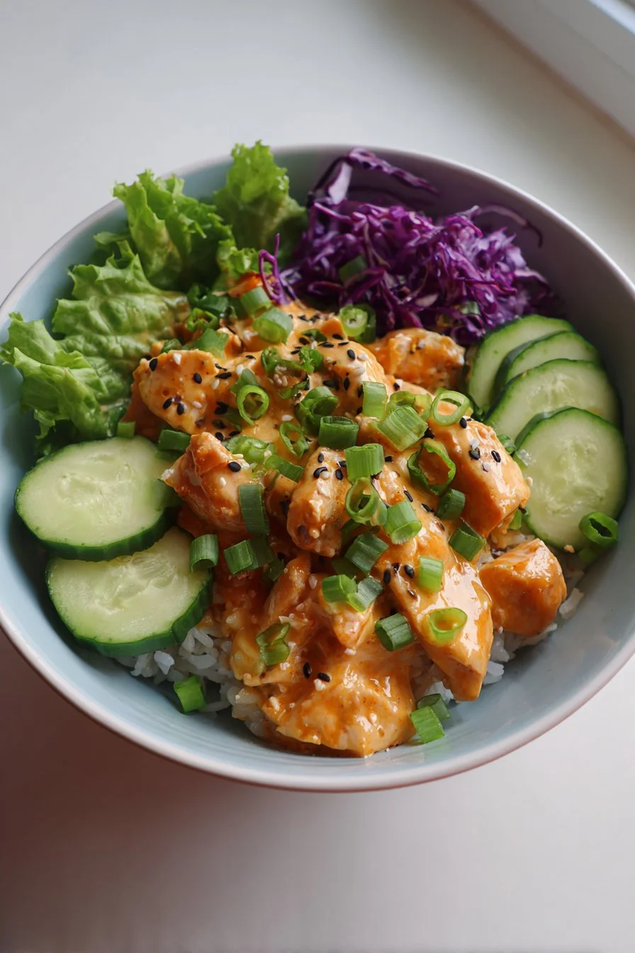 Bang Bang Chicken Bowl