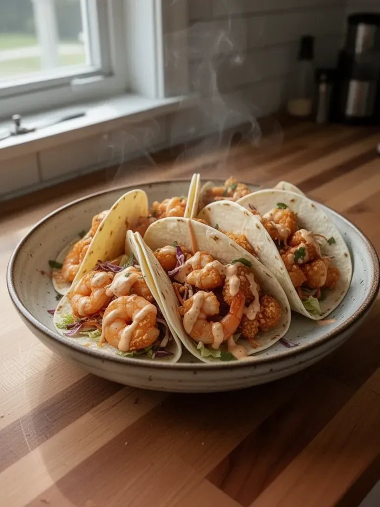 Bang Bang Shrimp Tacos