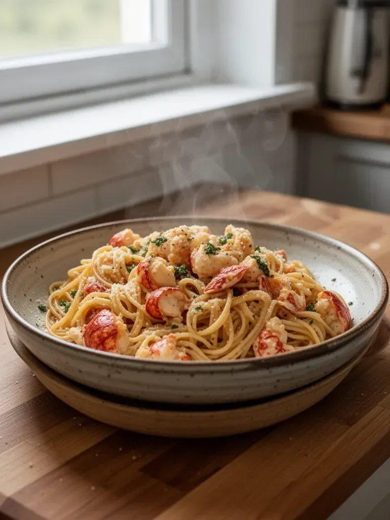Buttered Lobster Pasta