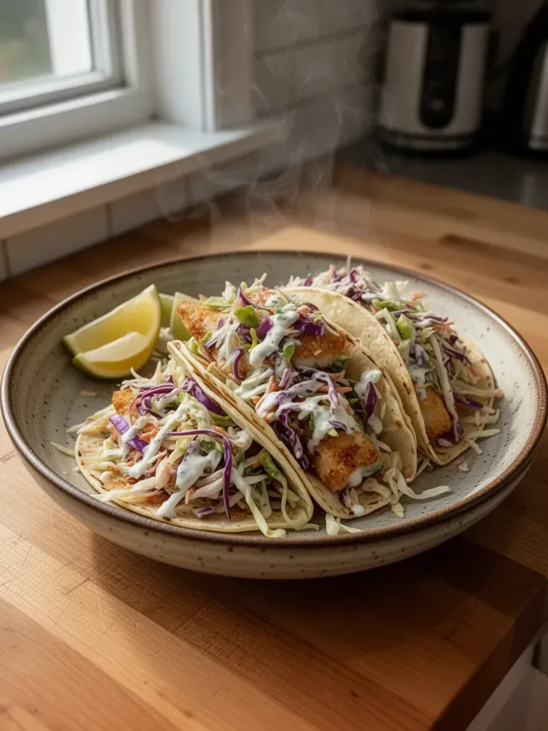Cabbage Slaw for Fish Tacos