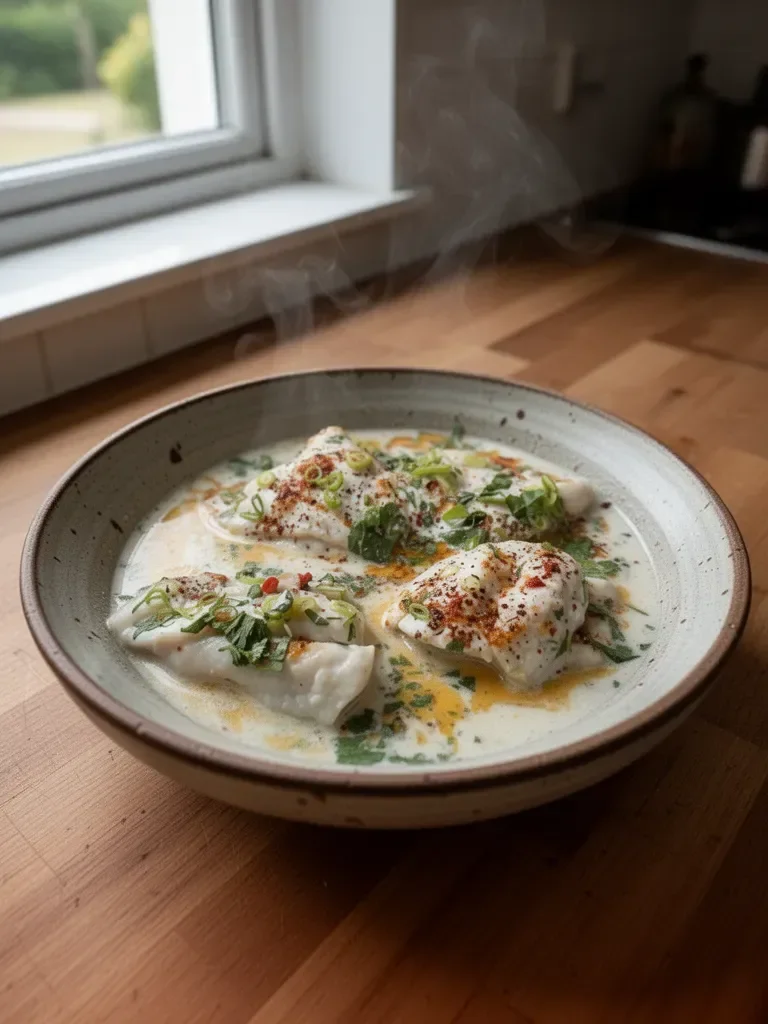 Coconut Milk Poached Fish
