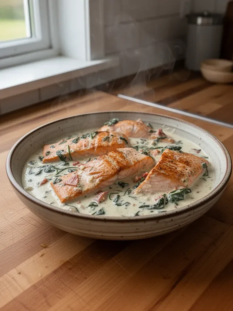 Creamy Tuscan Salmon