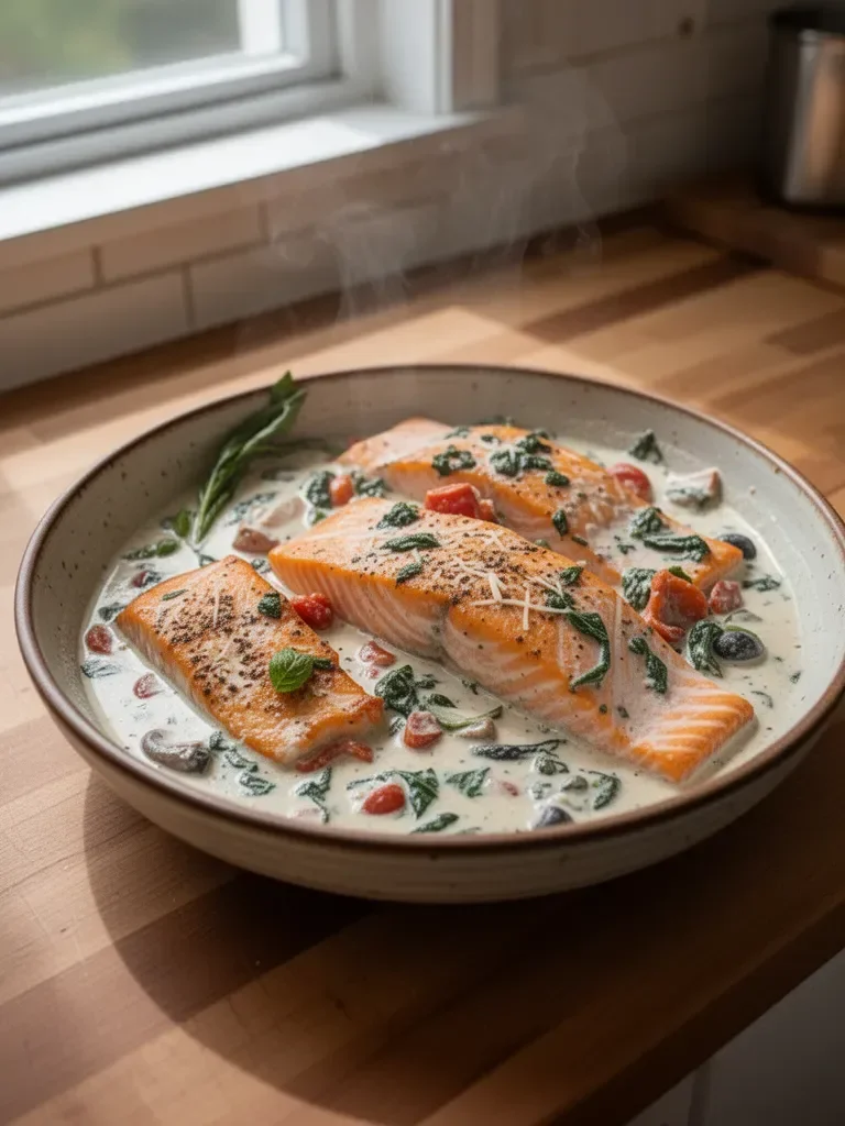 Creamy Tuscan Salmon
