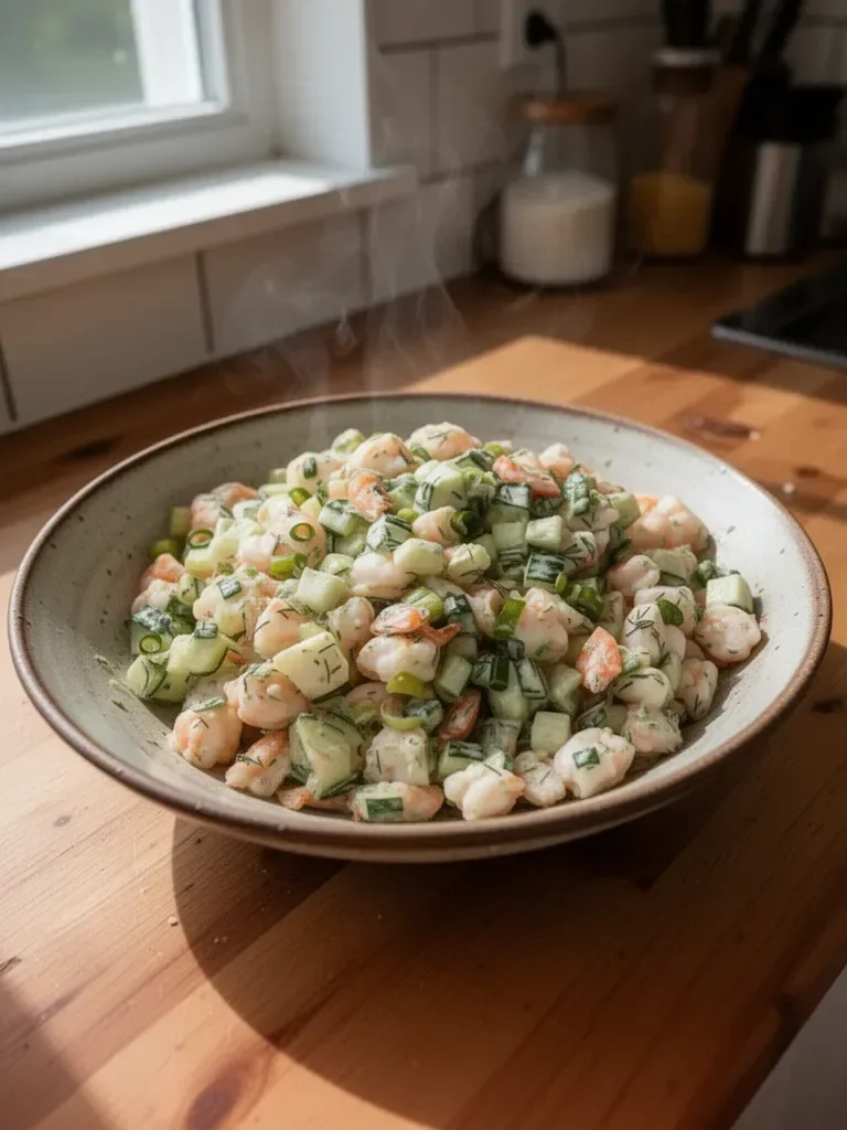 Cucumber Shrimp Salad