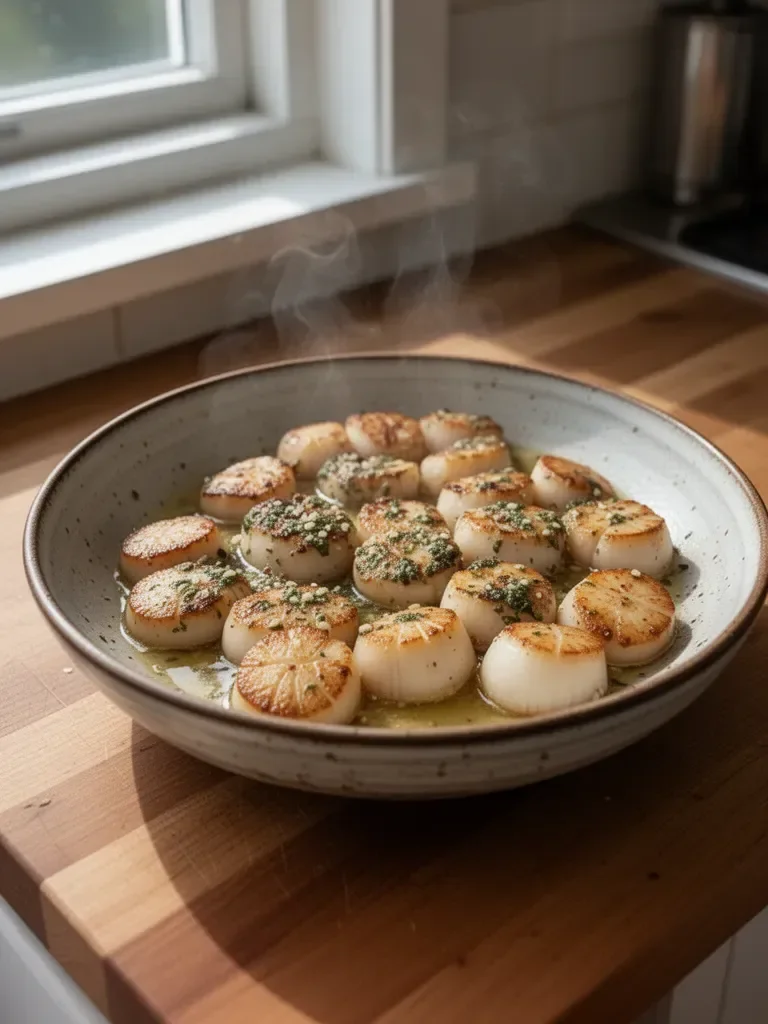 Garlic Butter Scallops