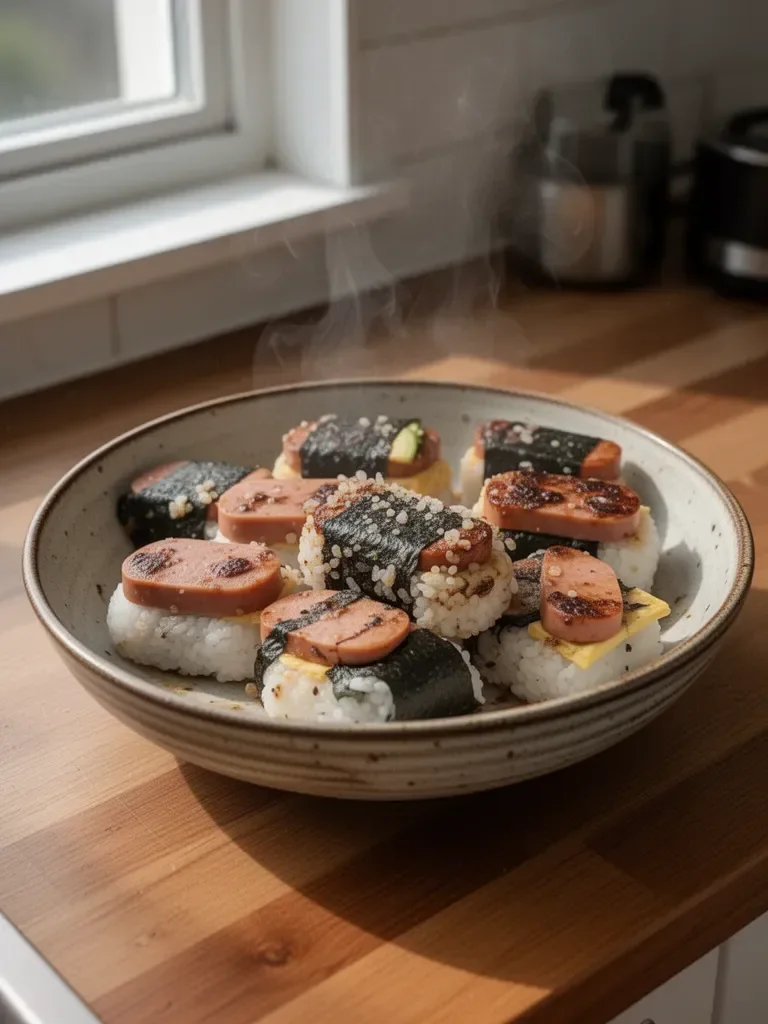 Hawaiian Spam Rice Ball