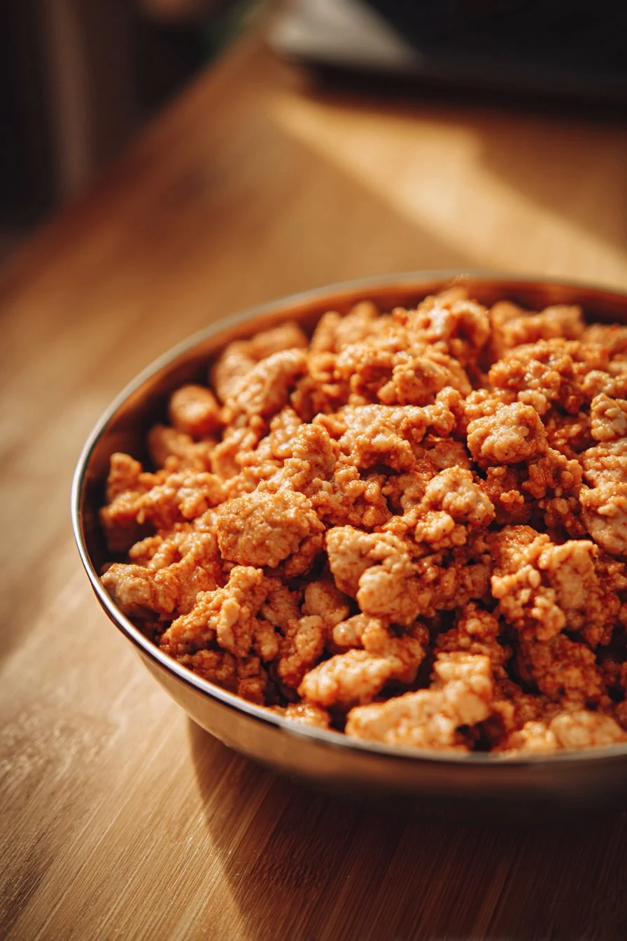 Juicy Ground Chicken Kids Recipe