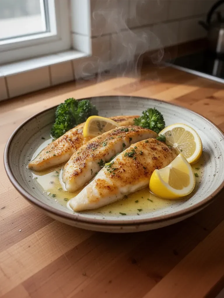 Lemon Butter Fish Fillet
