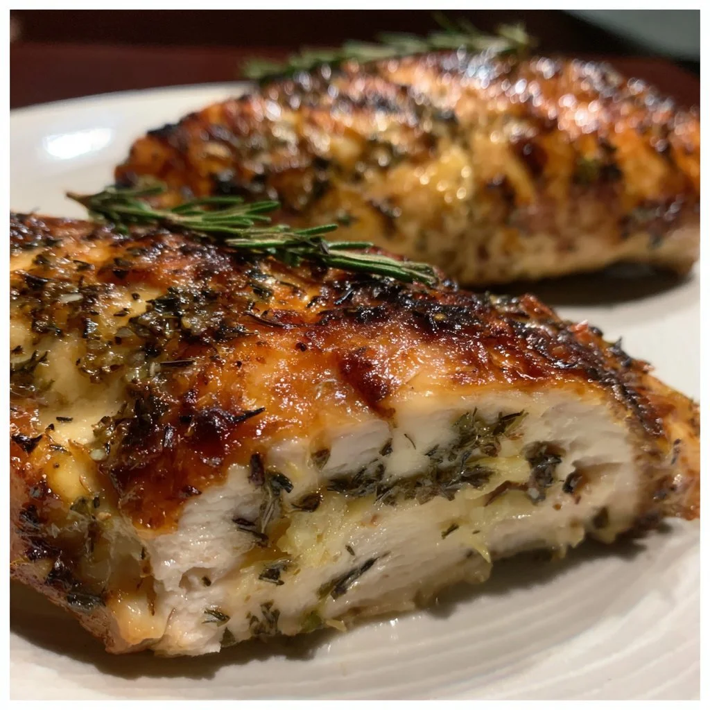 Perfectly cooked melt in your mouth chicken breast recipe