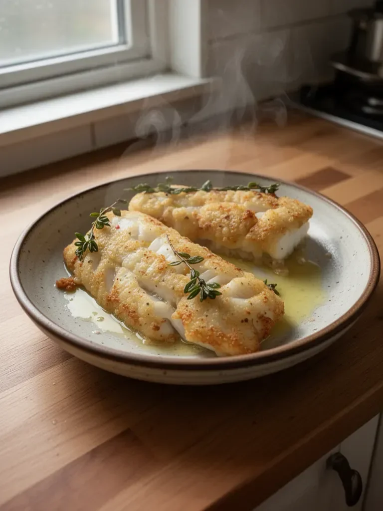 Pan Fried Cod