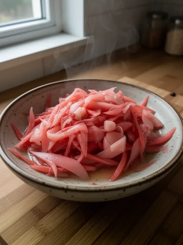 Pickled Sushi Ginger (Homemade Gari)