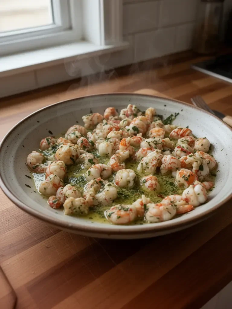 Prawn with Garlic Herb Butter