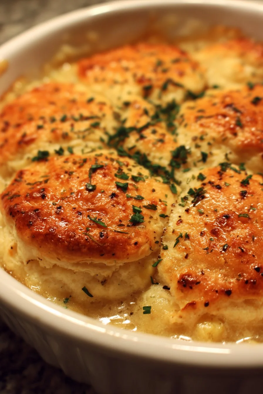 Red Lobster Biscuit Chicken Pot Pie