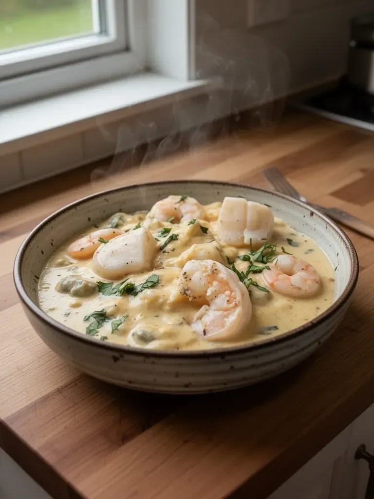 Seafood Newburg
