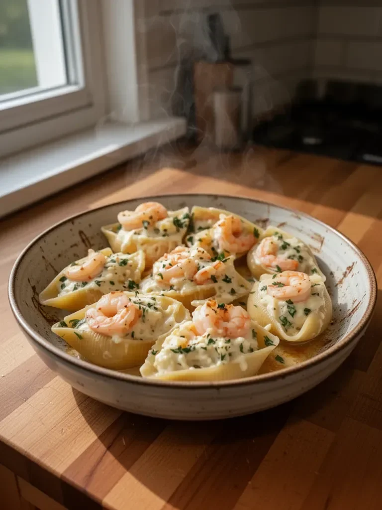 Seafood Stuffed Shells