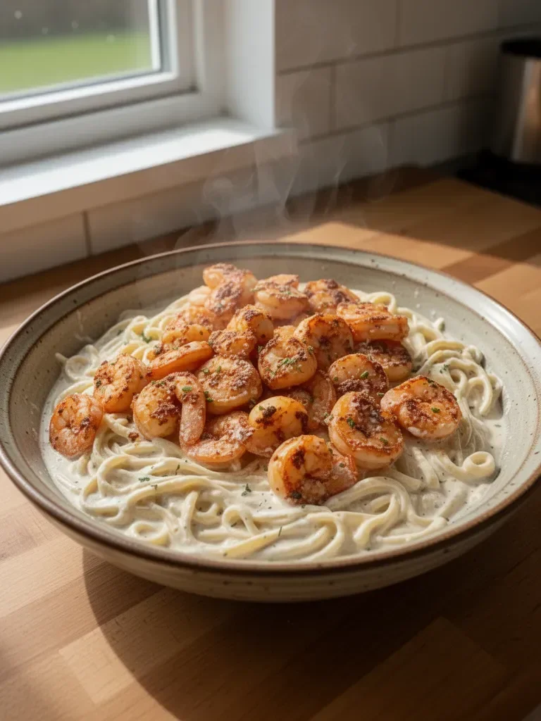 Shrimp Alfredo