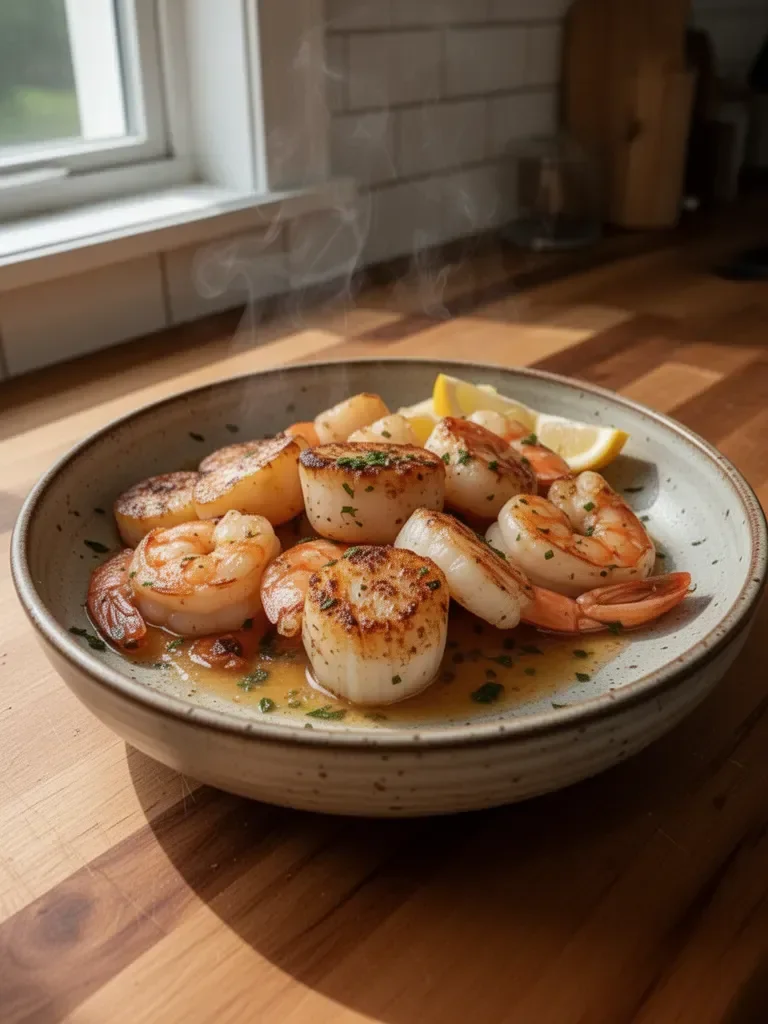 Shrimp And Scallops Recipe