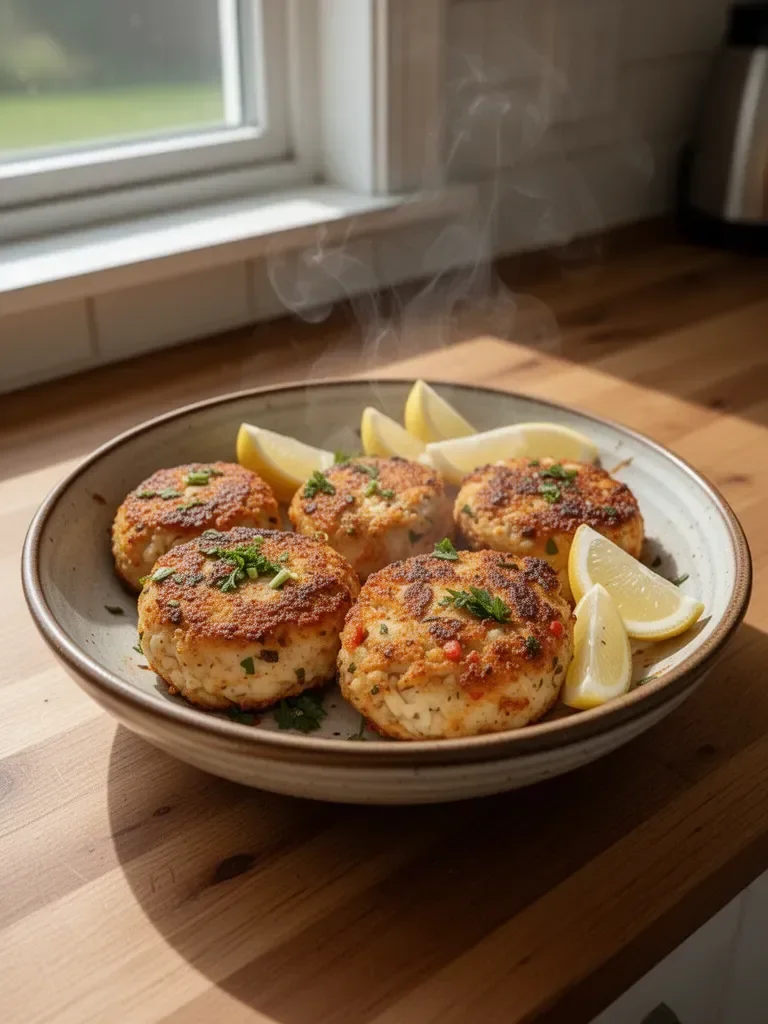 Spicy Cajun Crab Cakes