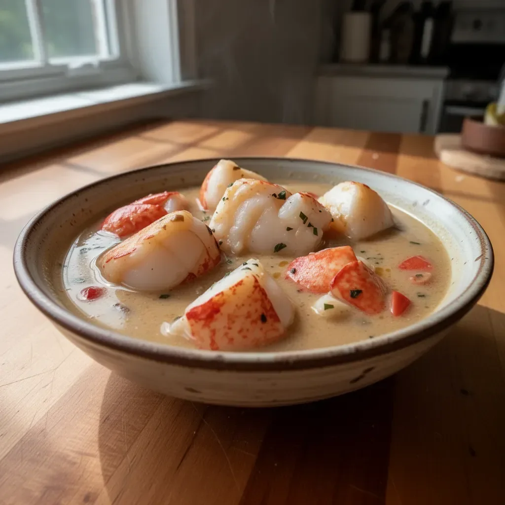 Bowl of ultimate Louisiana seafood gumbo with shrimp, crab, and spices