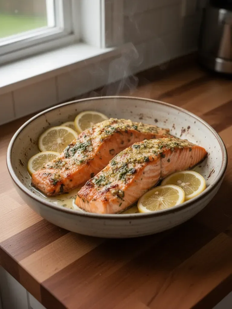 30-Minute Baked Lemon Garlic Butter Salmon