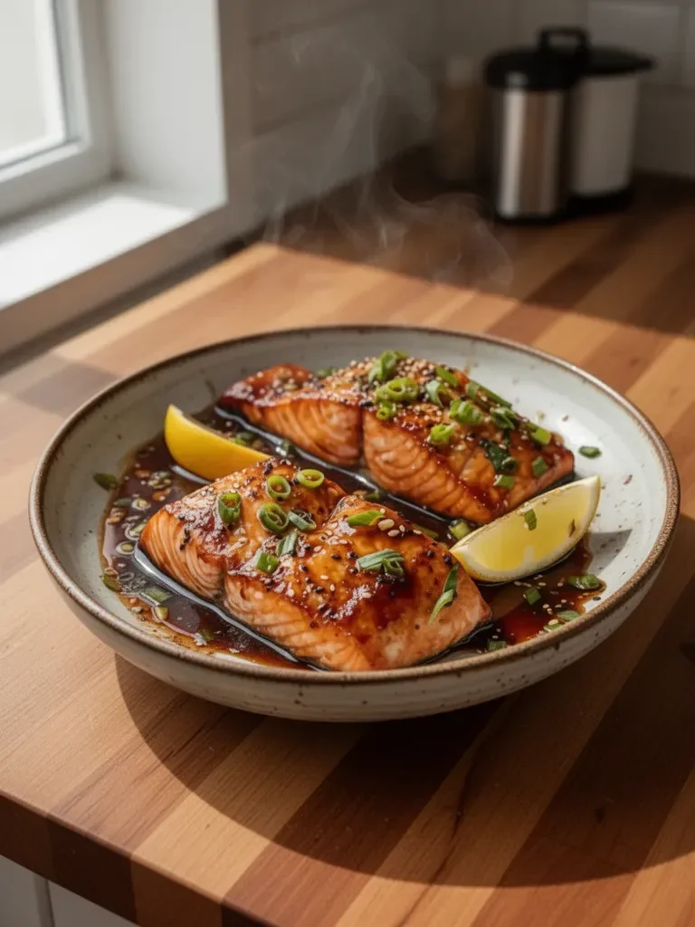 Baked Teriyaki Salmon