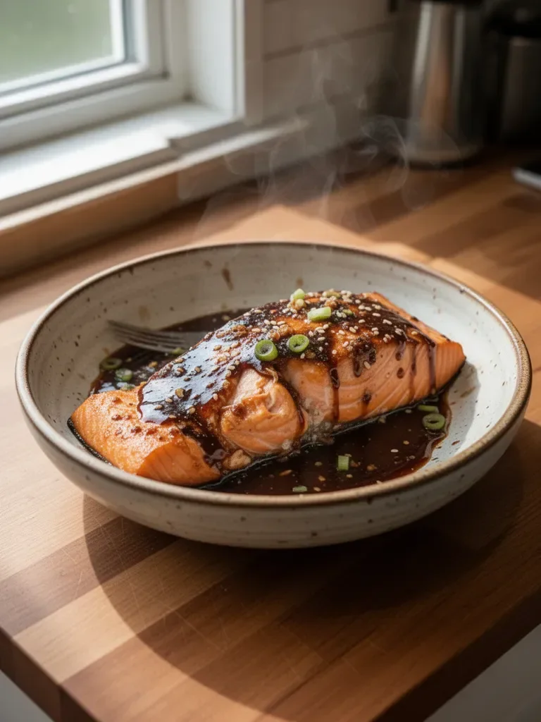 Baked Teriyaki Salmon