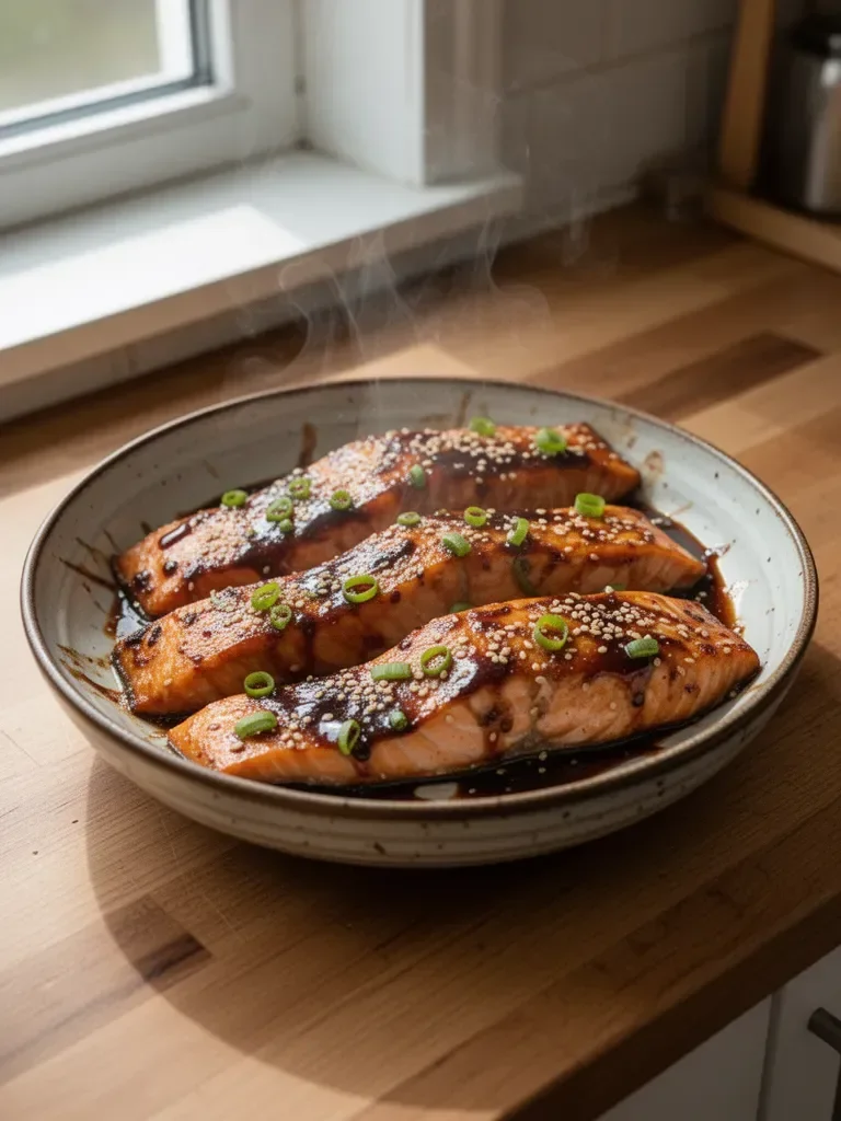 Baked Teriyaki Salmon