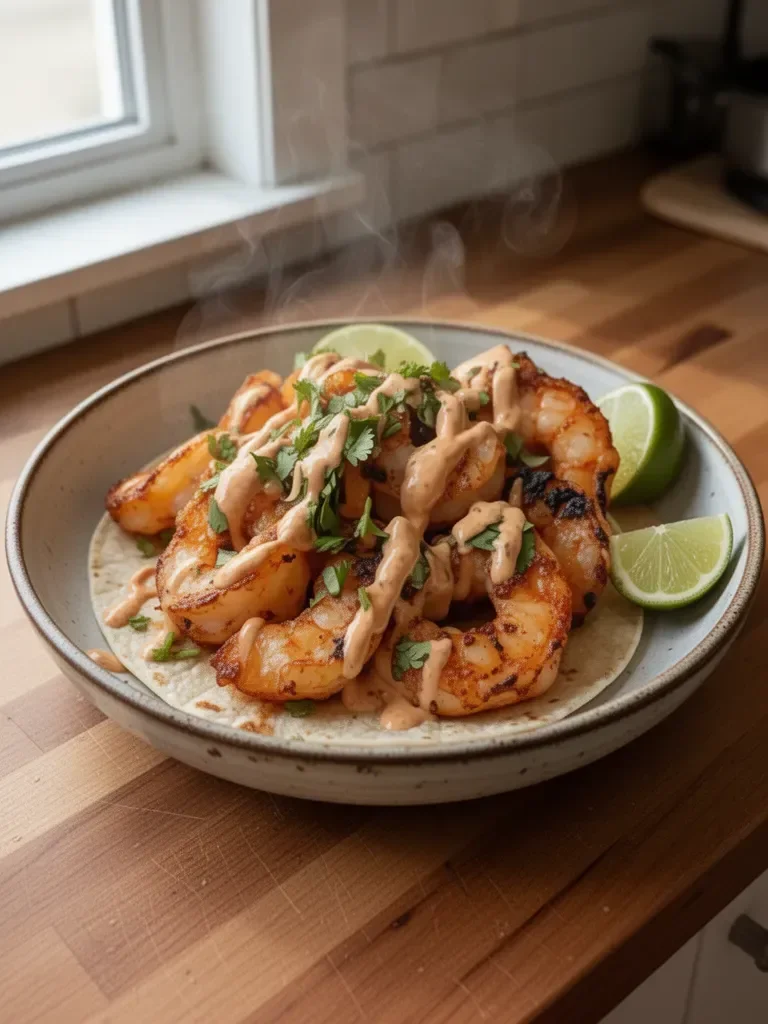 Bang Bang Shrimp Tacos
