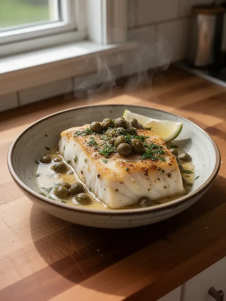Best Haddock Piccata