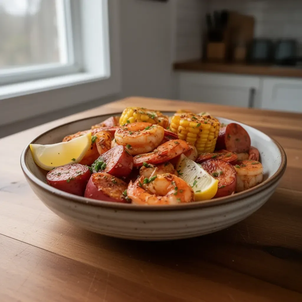Classic shrimp foil packets grilled to perfection with seasonings and vegetables.