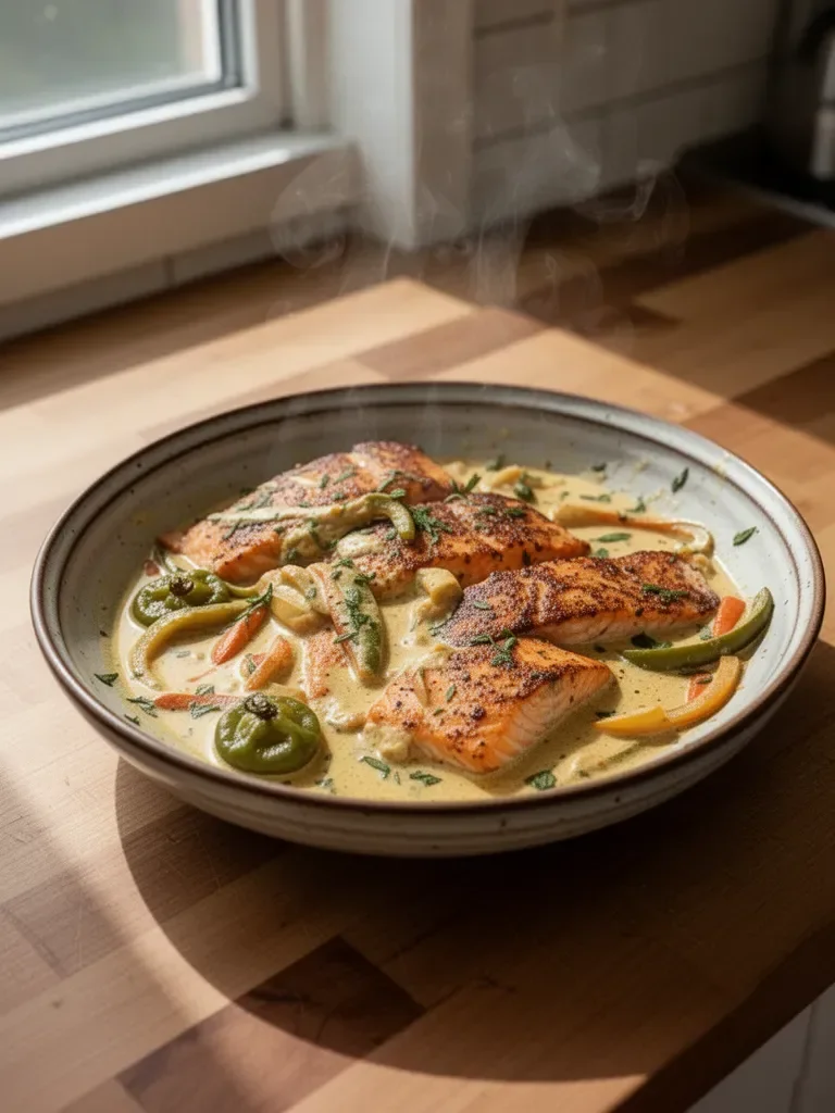 Coconut Curry Salmon