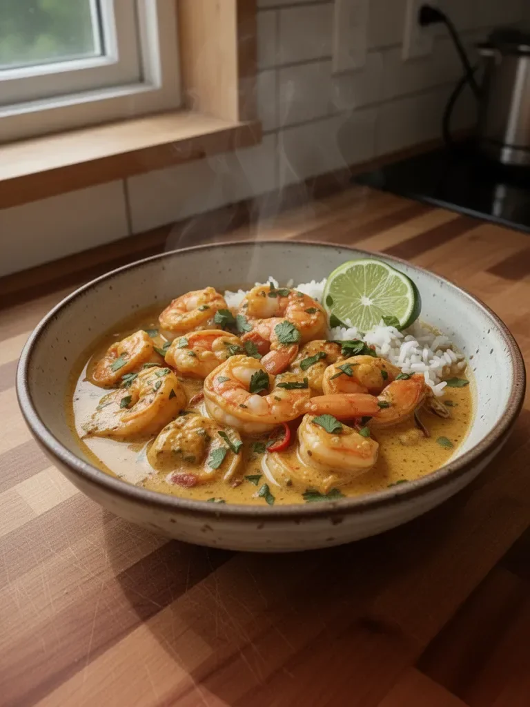 Coconut Curry Shrimp