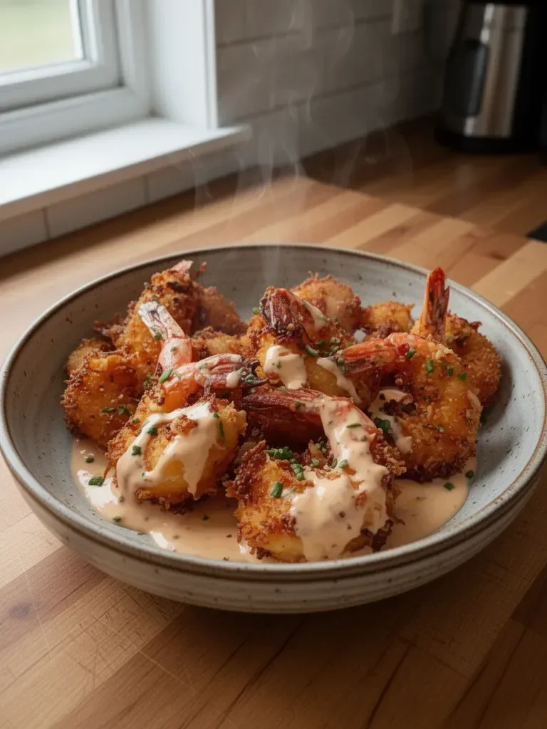 Coconut Shrimp with Sweet Chili Mayo