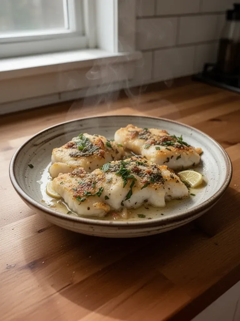 Cod Piccata