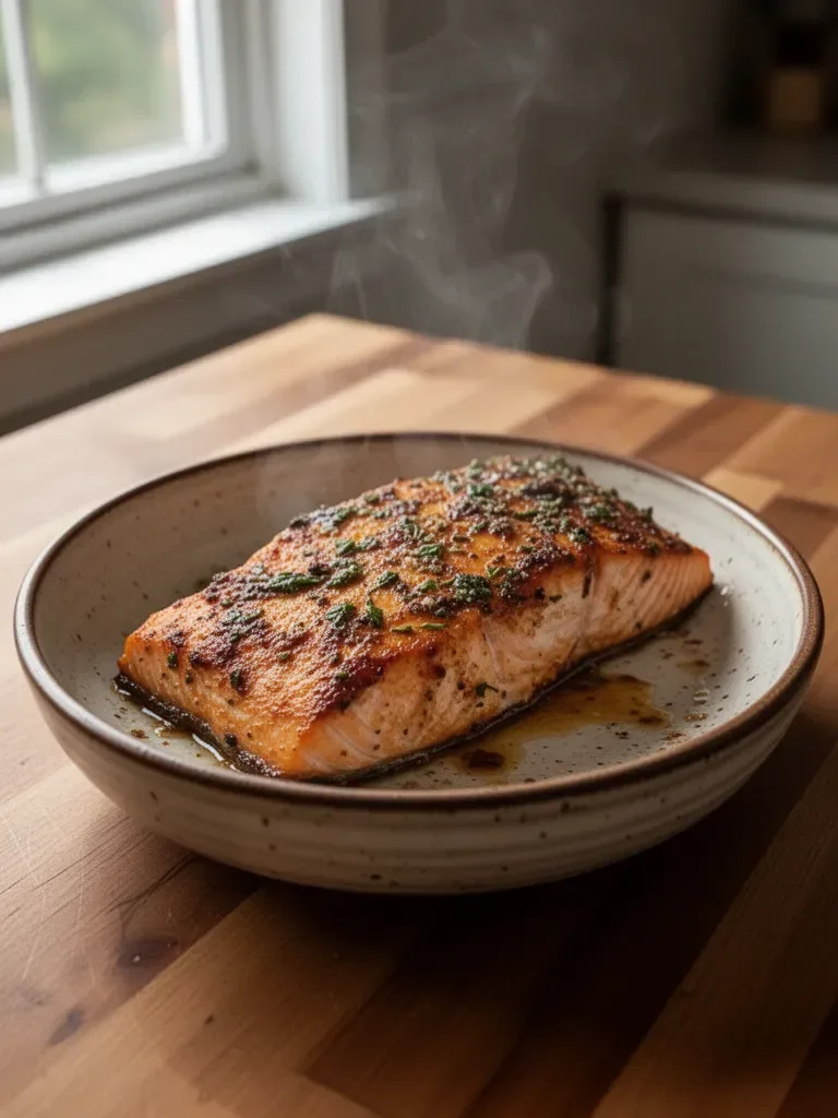 Copycat Texas Roadhouse Baked Salmon