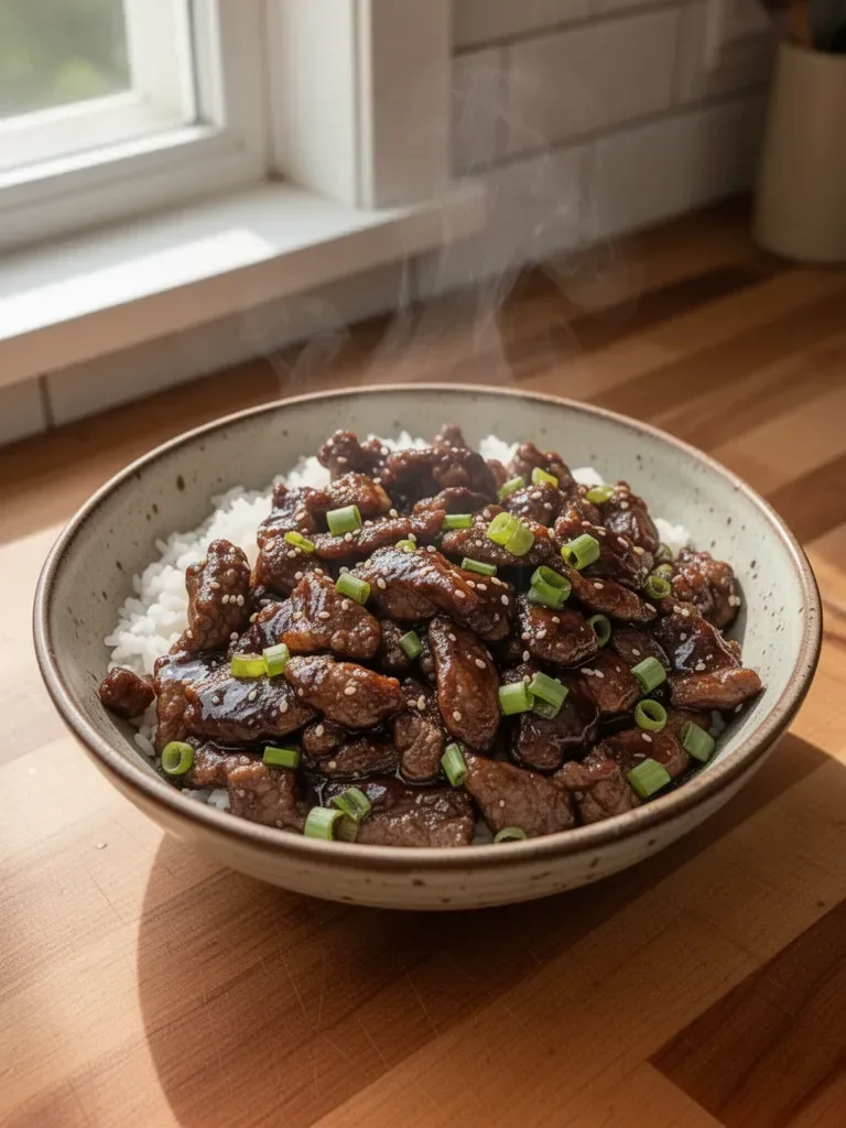 Easy Beef Teriyaki
