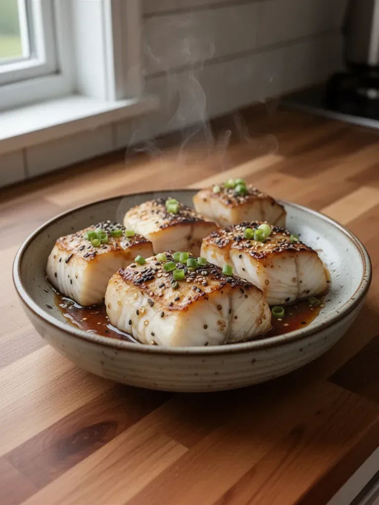 Easy Ginger Soy Cod Recipe
