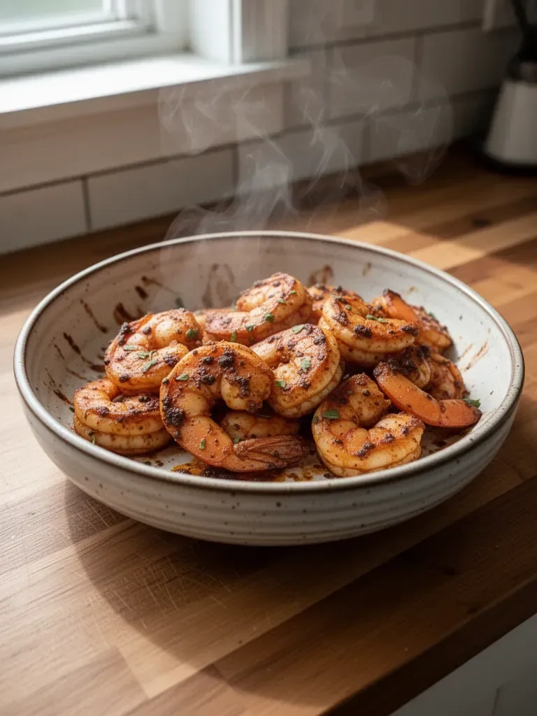 Easy One Pan Cajun Shrimp