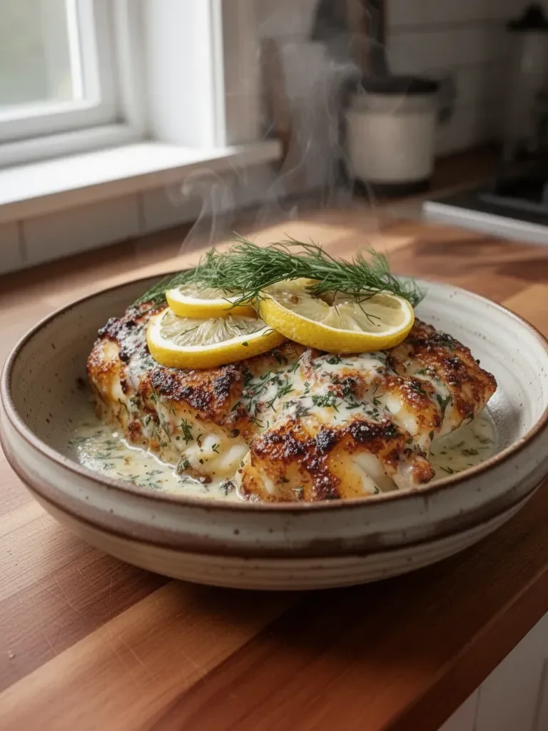 Easy Zesty Lemon Dill Baked Cod