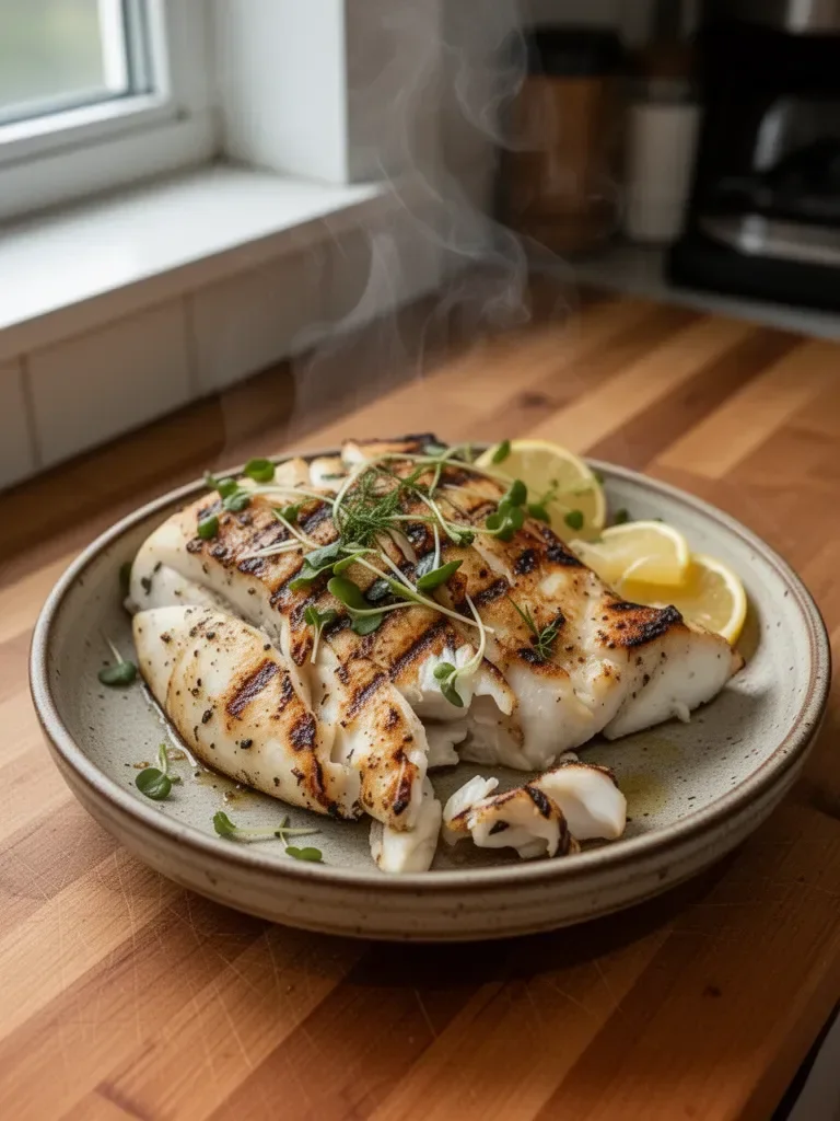 Grilled Halibut